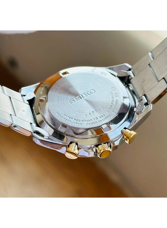 SEIKO SPIRIT SBTR015 Chronograph Black Gold - Image 4
